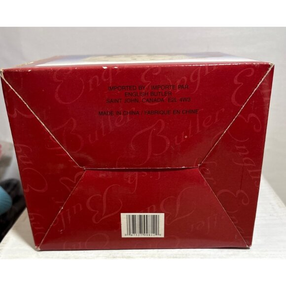 English Butler Santa Claus Ceramic Tealight Candle Holder Wax Melt - Picture 6 of 10